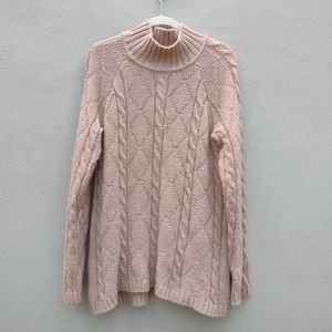 St John's Tan Over sized  Sweater Size Large Tall